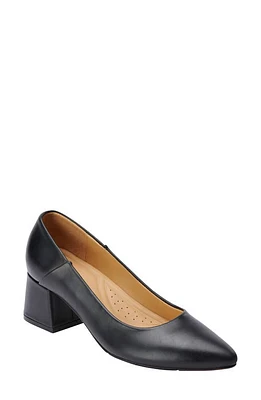 Nisolo Fiorela Go-To Pointed Toe Pump Black at Nordstrom,