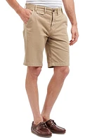 Barbour Neuston Regular Fit Chino Shorts Stone at Nordstrom,