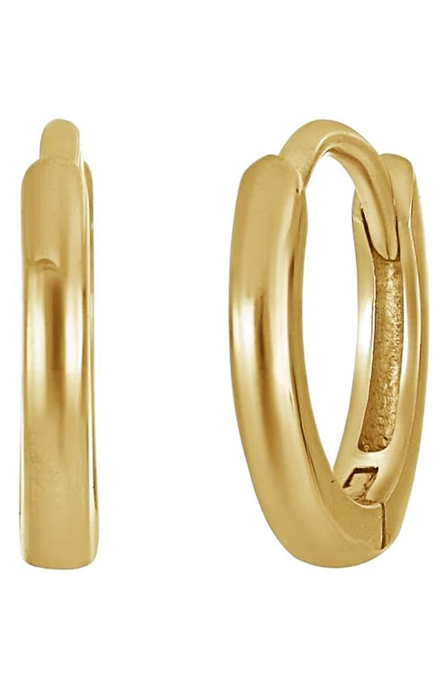 Bony Levy Essentials 14K Gold Huggie Hoop Earrings in Yellow Gold at Nordstrom