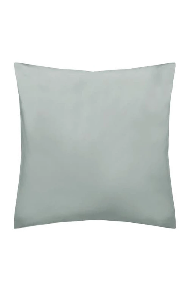 Nate Home by Nate Berkus Signature 400-Thread Count Percale Euro Sham in Limestone (Pale Aqua) at Nordstrom