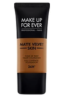 Make Up For Ever Matte Velvet Skin Full Coverage Foundation in R530-Brown at Nordstrom