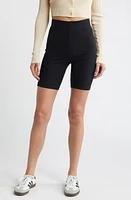 Noisy may Mae Rib High Waist Bike Shorts at Nordstrom,