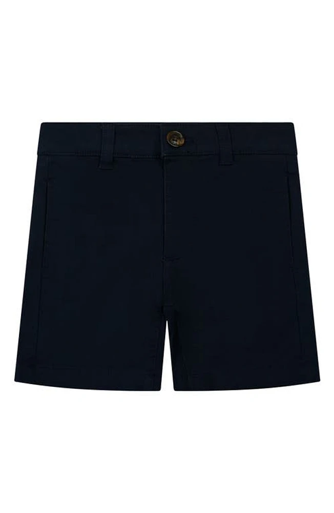 Brooks Brothers Kids' Solid Cotton Chino Shorts Navy at Nordstrom,