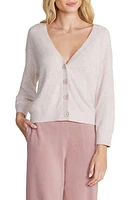 barefoot dreams Diamond Pointelle Cardigan Chai at Nordstrom,