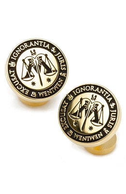 Cufflinks, Inc. Harry Potter Ministry of Magic Cuff Links in Gold at Nordstrom