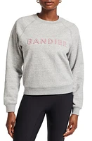 BANDIER Logo Crewneck Sweatshirt at Nordstrom,