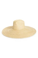 Cult Gaia Lena Wheat Straw Floppy Sun Hat in Natural at Nordstrom