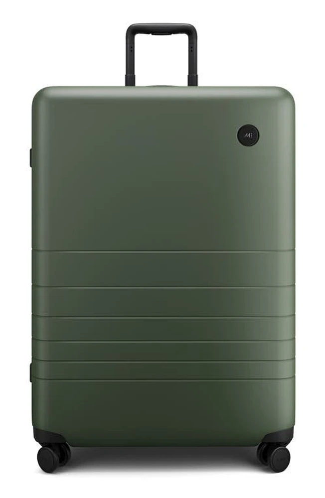 Monos 30-Inch Large Check-In Spinner Luggage in Olive Green at Nordstrom