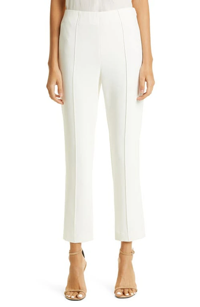 Cinq à Sept Brianne Crop Pants Ivory at Nordstrom,