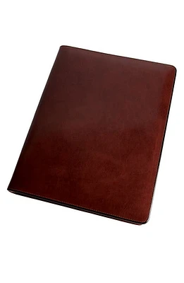 Bosca Leather Letter Pad Cover in Old Leather at Nordstrom