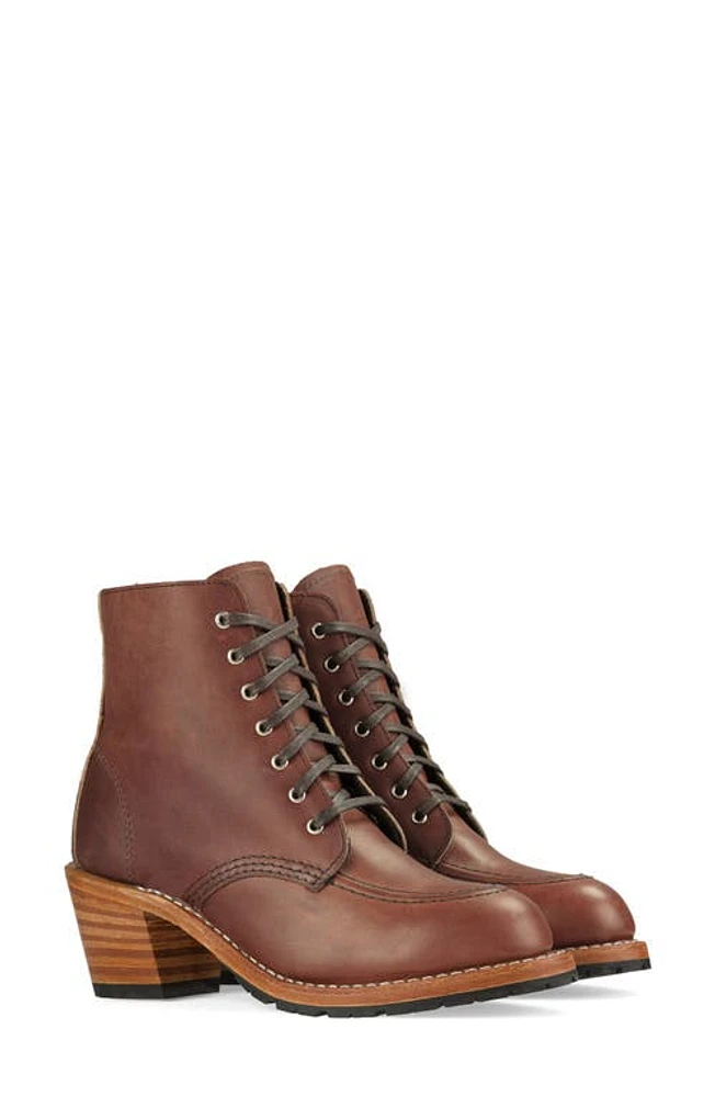 Red Wing Clara Boot in Amber Harness Leather at Nordstrom, Size 11