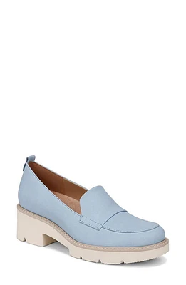 Naturalizer Darry Leather Loafer Bluebell Nubuck at Nordstrom,