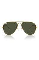 Ray-Ban Old Aviator 62mm Oversize Sunglasses in Gold Flash at Nordstrom