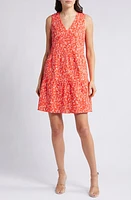 Chelsea28 Print Sleeveless Tiered Dress at Nordstrom,