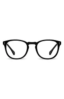 Vincero District 49mm Round Optical Glasses in /Clear at Nordstrom