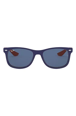 Ray-Ban Junior 47mm Wayfarer Sunglasses in Blue/Orange/Blue at Nordstrom