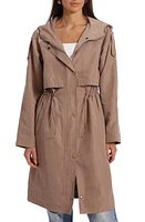 Avec Les Filles Oversize Water Resistant Trench Coat Khaki at Nordstrom,