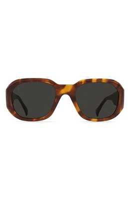 RAEN Zouk Gradient Polarized Square Sunglasses in Oso Tortoise/Monsoon at Nordstrom