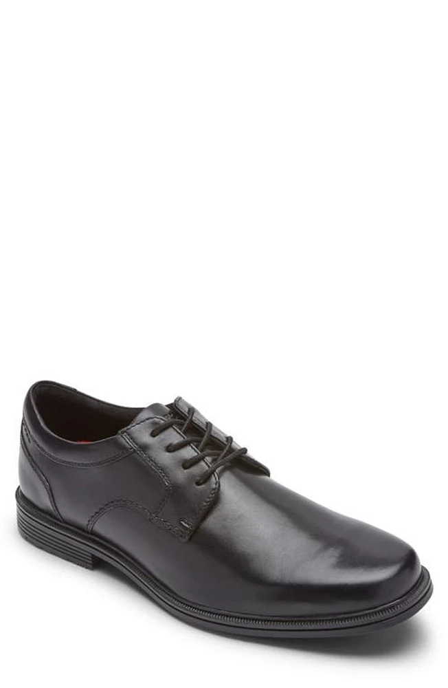 Rockport Taylor Waterproof Plain Toe Derby Black at Nordstrom,