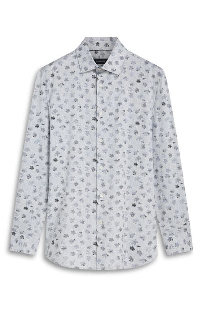 Bugatchi OoohCotton Print Button-Up Shirt at Nordstrom,