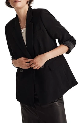 Madewell The Rosedale Crepe Blazer at Nordstrom,