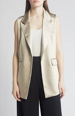 KOBI HALPERIN June Satin Vest in Fawn at Nordstrom, Size X-Small