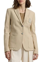 Lauren Ralph Bullion Jacquard Blazer Explorer Sand at Nordstrom,