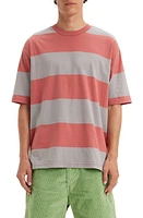 levi's Skateboarding Stripe Boxy T-Shirt in Everyday Now Mauve Grey at Nordstrom, Size Large