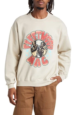 Merch Traffic Fleetwood Mac Cotton Blend Graphic Sweatshirt in Sand at Nordstrom, Size Medium