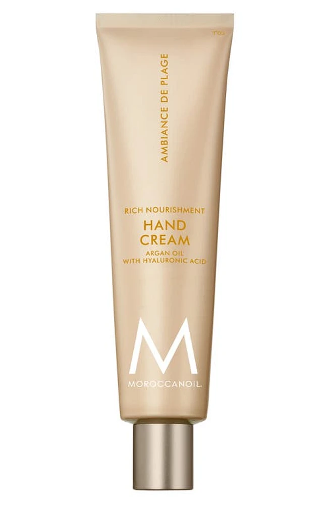 MOROCCANOIL Hand Cream in Ambiance De Plage 3.4 Oz at Nordstrom, Size 2.4 Oz