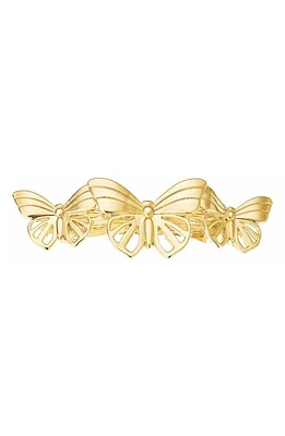 Ettika Butterfly Barrette in Gold at Nordstrom