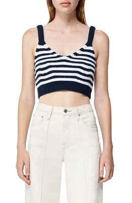 Simkhai Braylee Wool & Cashmere Crop Tank Sweater Midnight Multi at Nordstrom,