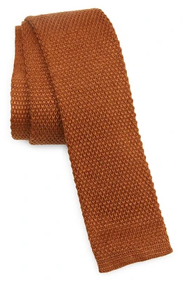 ZEGNA TIES Oasi Linen Knit Tie in Foliage at Nordstrom