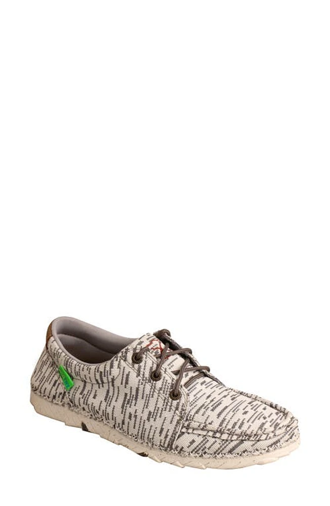 Twisted X Zero-X Sneaker White/Grey Canvas at Nordstrom,