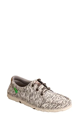 Twisted X Zero-X Sneaker White/Grey Canvas at Nordstrom,