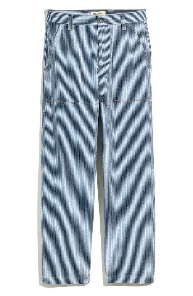 Madewell Baggy Surplus Pants Haverford Stripe at Nordstrom, X 32