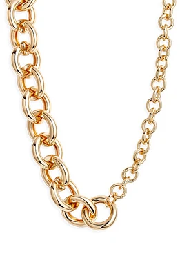 Jenny Bird Florence Link Necklace in High Polish Gold at Nordstrom