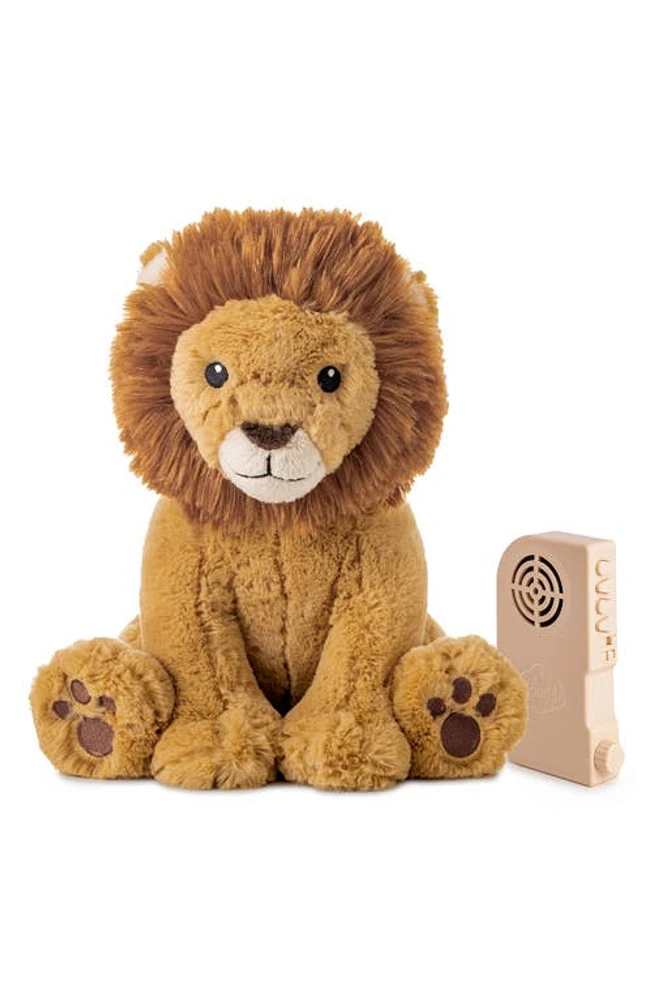 Cloud B Louis the Lion Plush Smart Sensor Sound Machine in Brown at Nordstrom