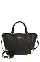 Moschino Metal Corner Tote in Black at Nordstrom