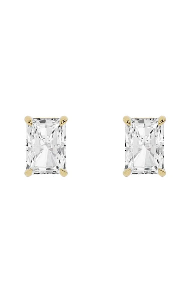 Jennifer Fisher 18K Gold Radiant Lab Created Diamond Stud Earrings in 18K Yellow Gold at Nordstrom