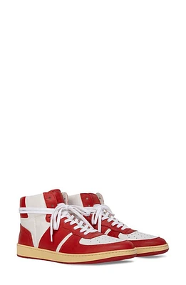 Collegium Pillar Destroyer High Top Sneaker in Carmine at Nordstrom, Size 13Us