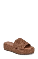 Nine West Keziah Platform Sandal Dark Brown at Nordstrom,