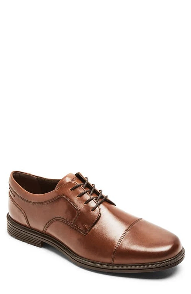 Rockport Taylor Waterproof Cap Toe Derby Tan at Nordstrom,