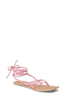 BEACH BY MATISSE Bocas Ankle Wrap Sandal in Bubblegum at Nordstrom, Size 9