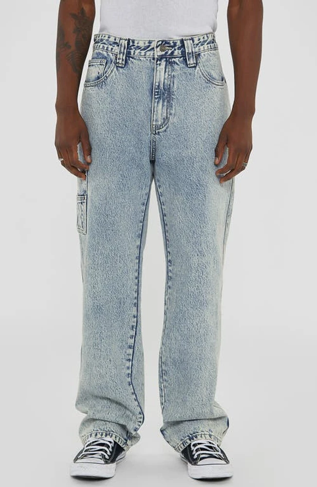 GUESS JEANS Baggy Carpenter Jeans in Gwsm at Nordstrom, Size 31 X 32