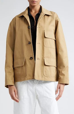 Nili Lotan Cowan Cotton Coat at Nordstrom,