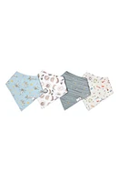 Copper Pearl Assorted 4-Pack Bandana Bibs in Neil at Nordstrom