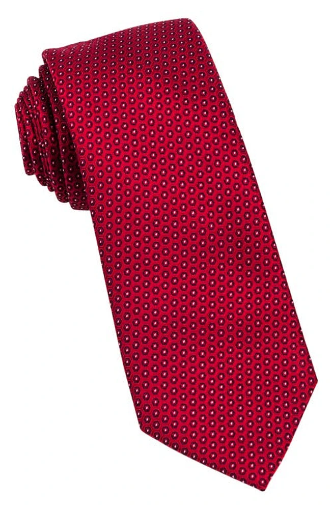 W. R.K Neat Silk Tie in Red at Nordstrom