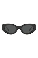 Tory Burch 51mm Cat Eye Sunglasses in Black at Nordstrom