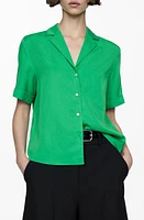 MANGO Moma Camp Shirt at Nordstrom,